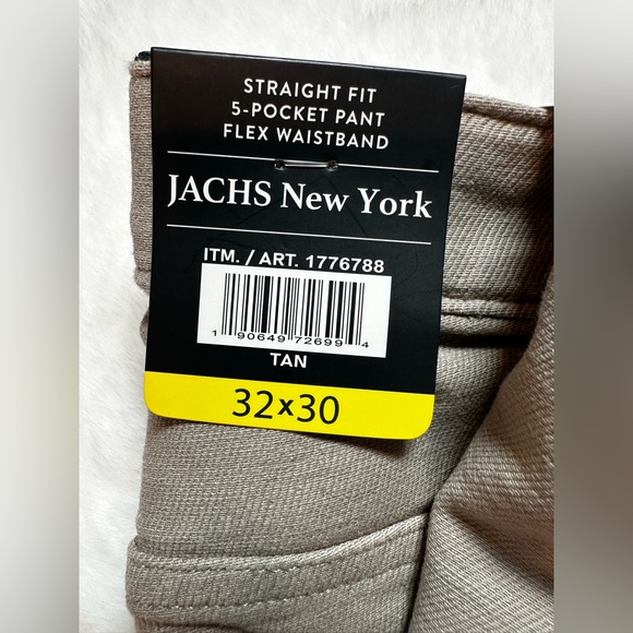 Jachs Men's tan 5 Pocket pants - Picture 5 of 5